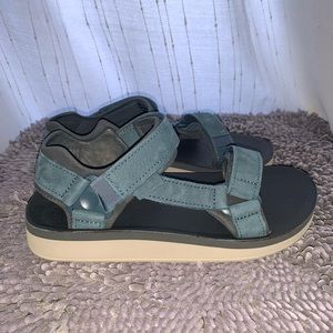 Teva Universal premier leather sandals -indigo